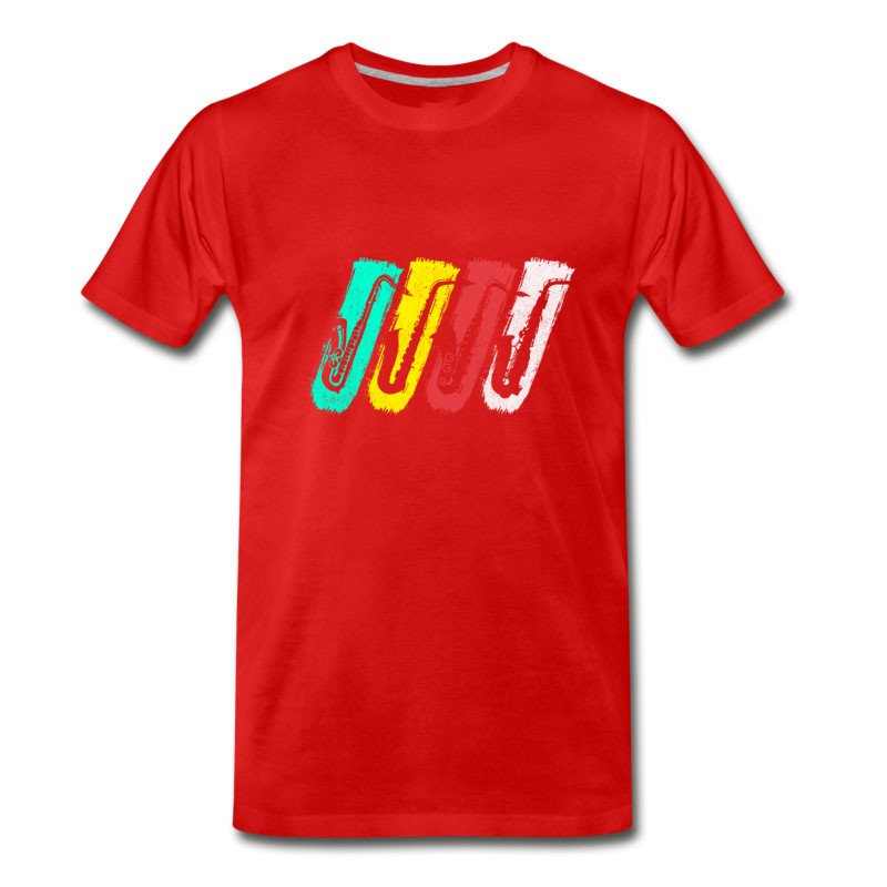 Men's Vintage Saxophone Gift T-Shirt