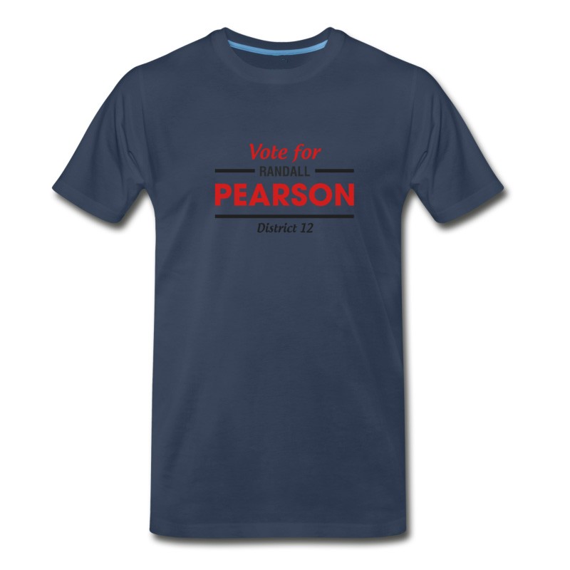 Men's Vote For Randall Pearson District 12 T-Shirt T-Shirt