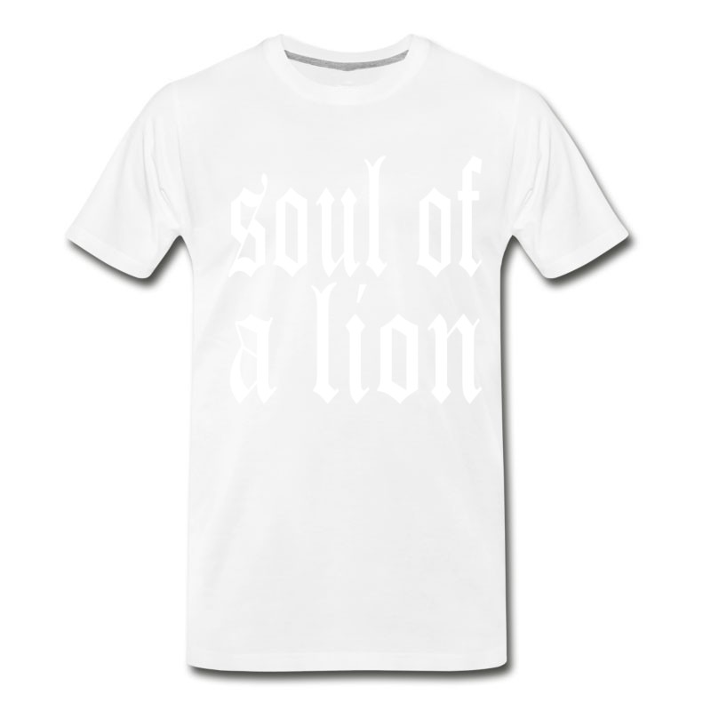 Men's Warrior Soul Of A Lion T-Shirt