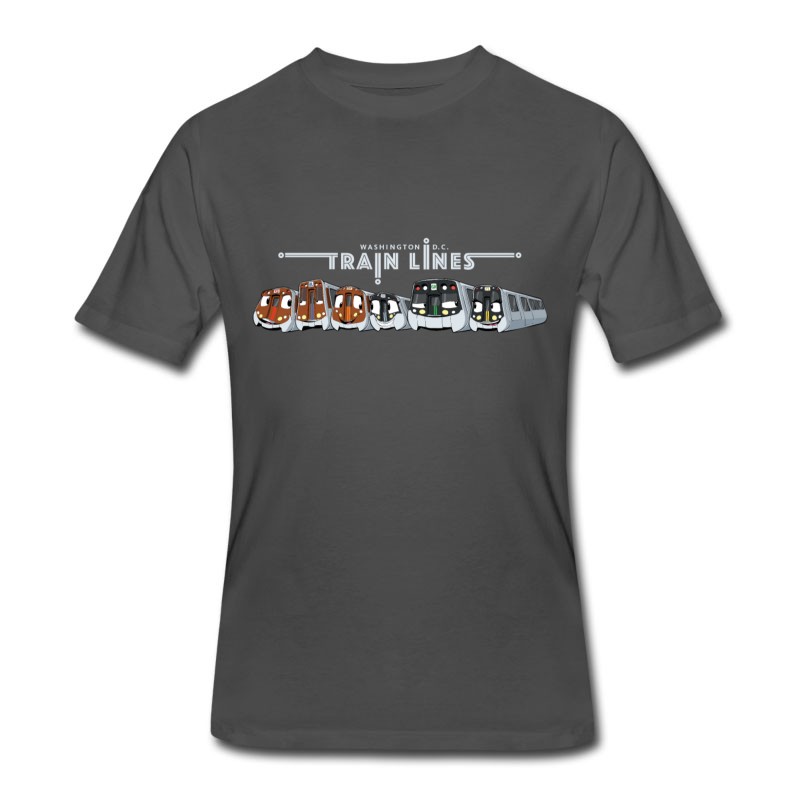 Men's Washington DC - Train Lines T-Shirt