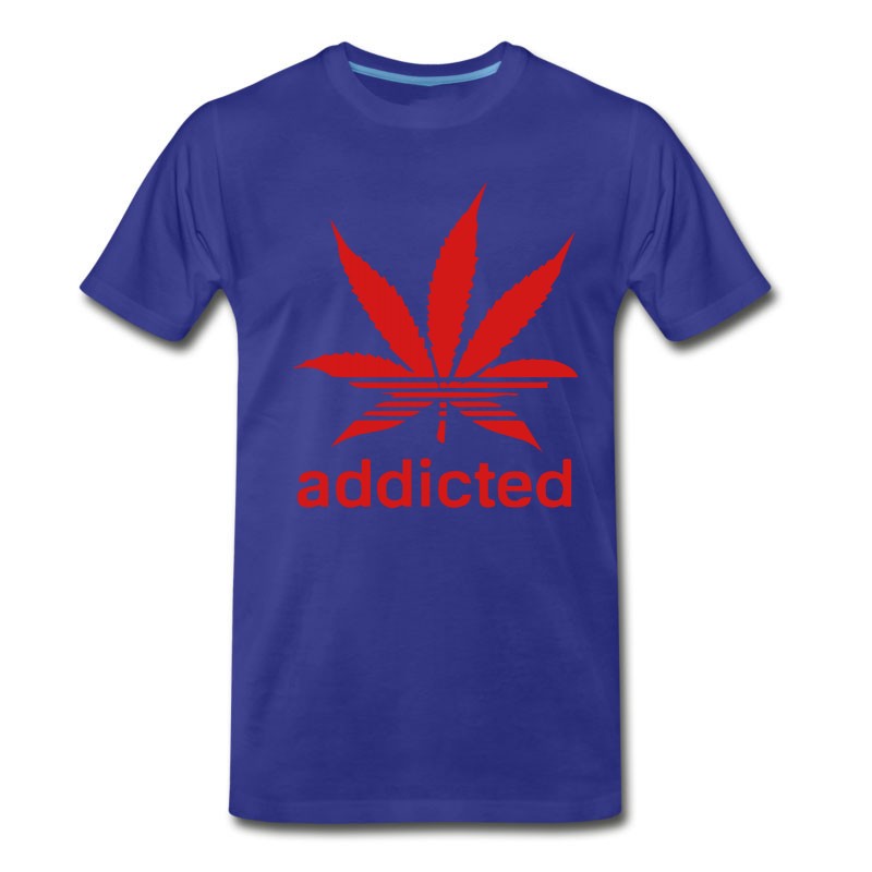 Men's WEED ADDICTED T-Shirt