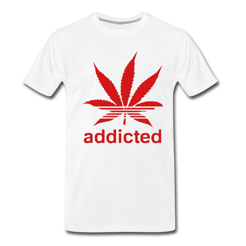 Men's WEED ADDICTED T-Shirt