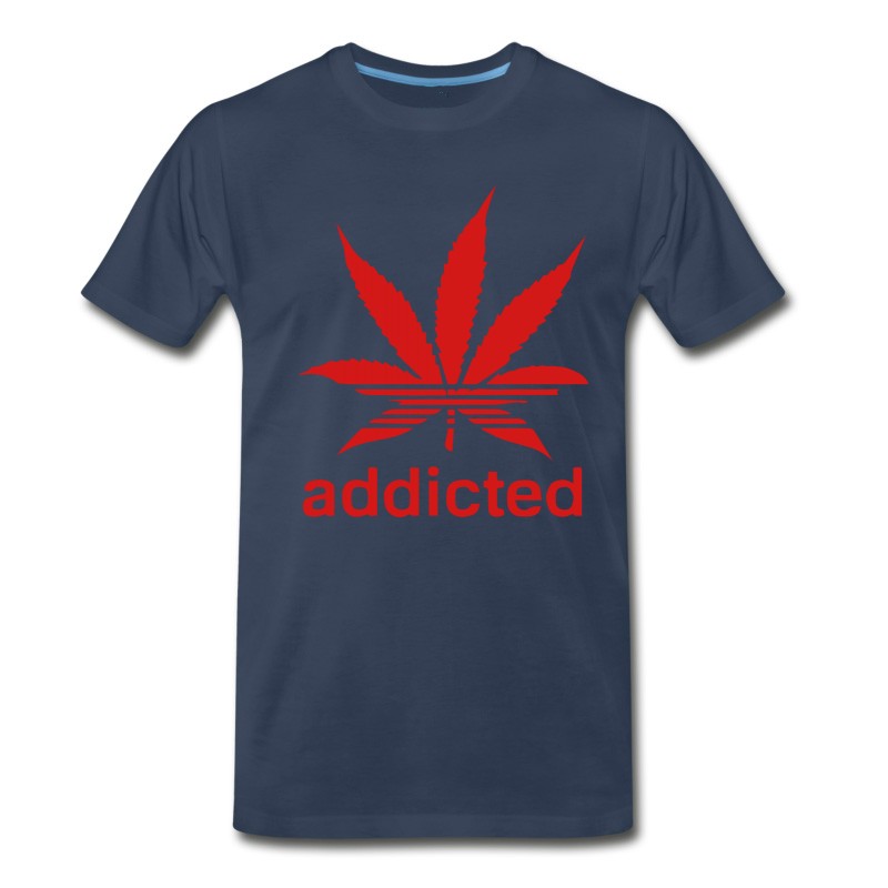 Men's WEED ADDICTED T-Shirt