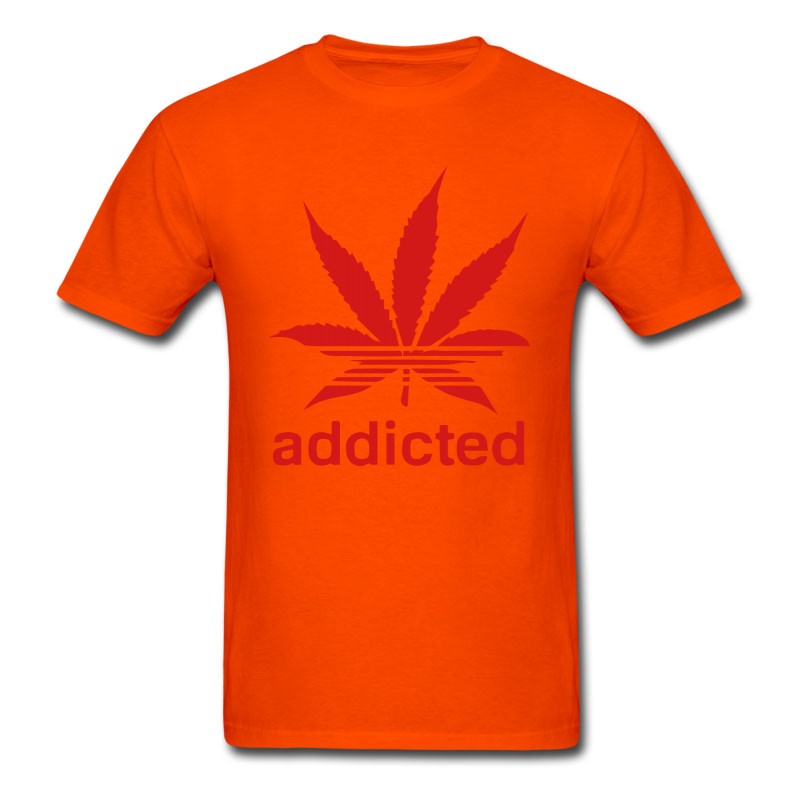 Men's WEED ADDICTED T-Shirt