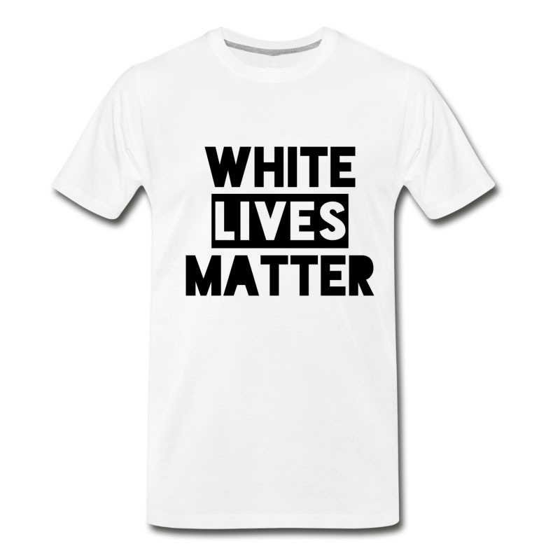 Men's White Lives Matter T-Shirt