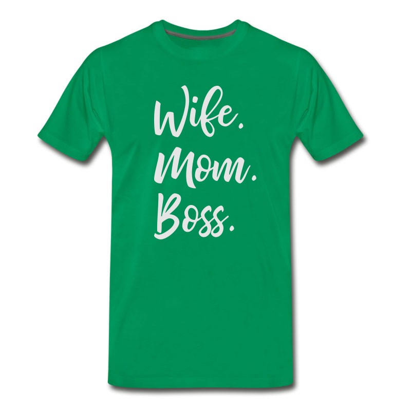 Men's Wife Mom Boss T-Shirt