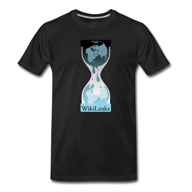 Men's WikiLeaks - Official T-Shirt