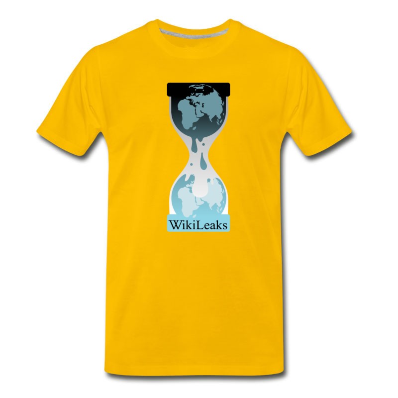 Men's WikiLeaks - Official T-Shirt