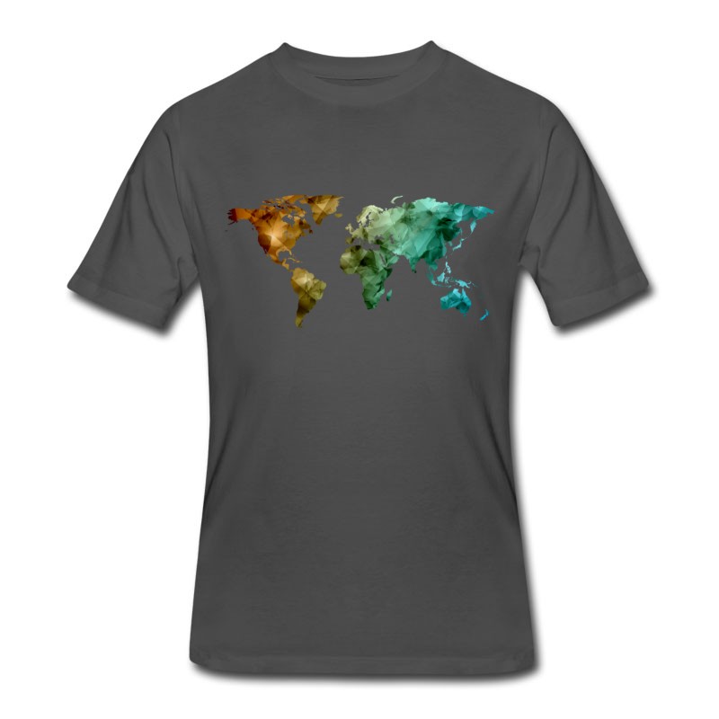 Men's World Map T-Shirt