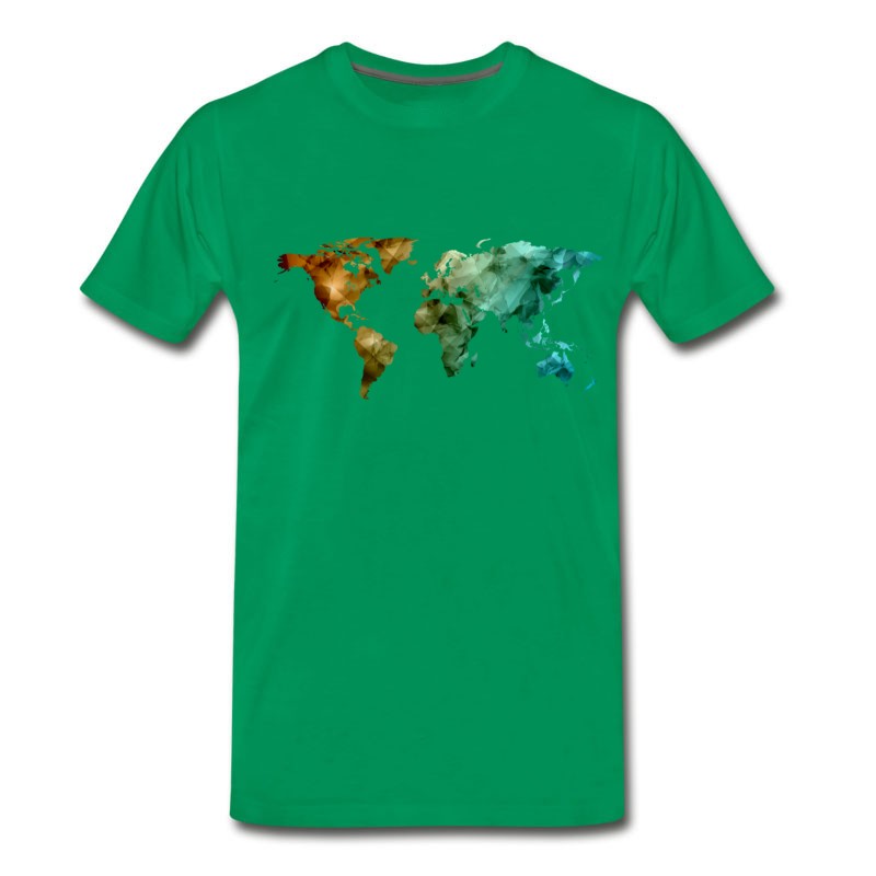 Men's World Map T-Shirt