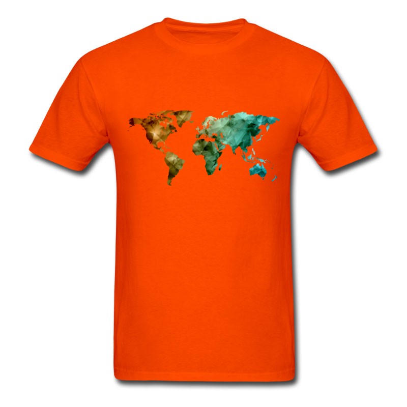 Men's World Map T-Shirt