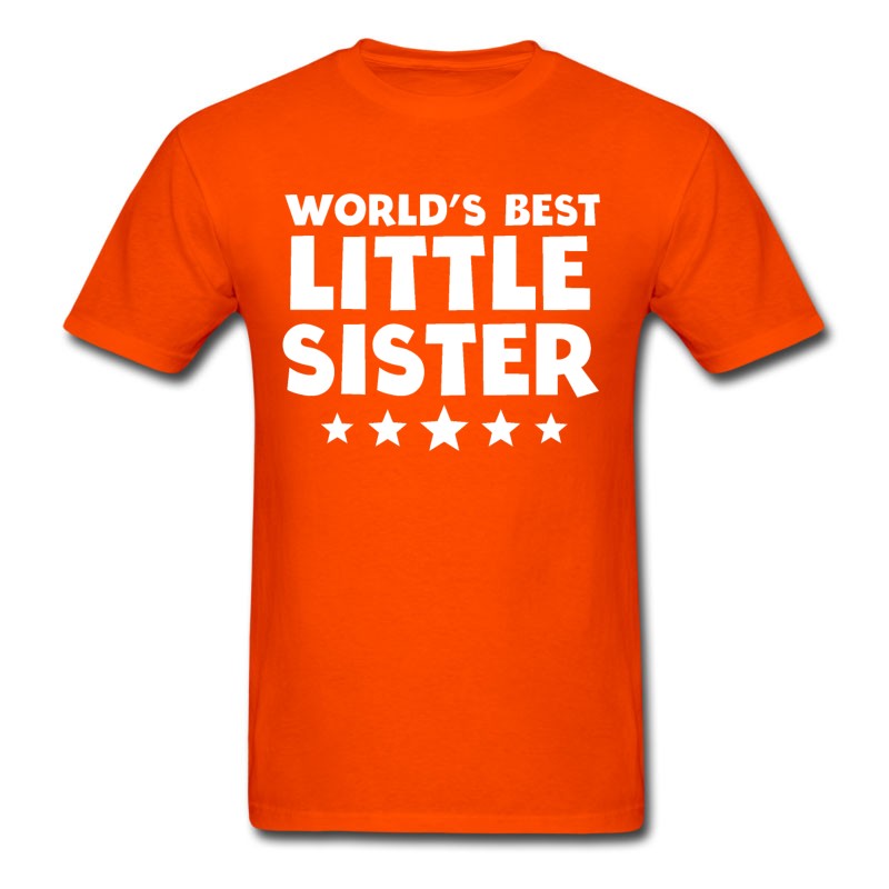 Men's World's Best Little Sister T-Shirt