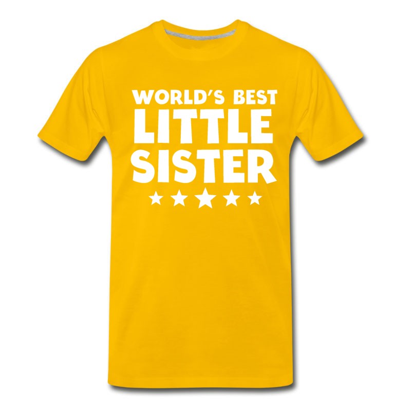 Men's World's Best Little Sister T-Shirt