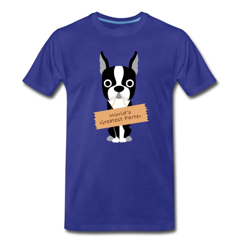 Men's World's Greatest Farter Boston Terrier T-Shirt