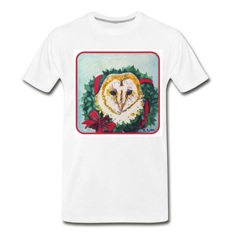 Men's Wreath Owl T-Shirt