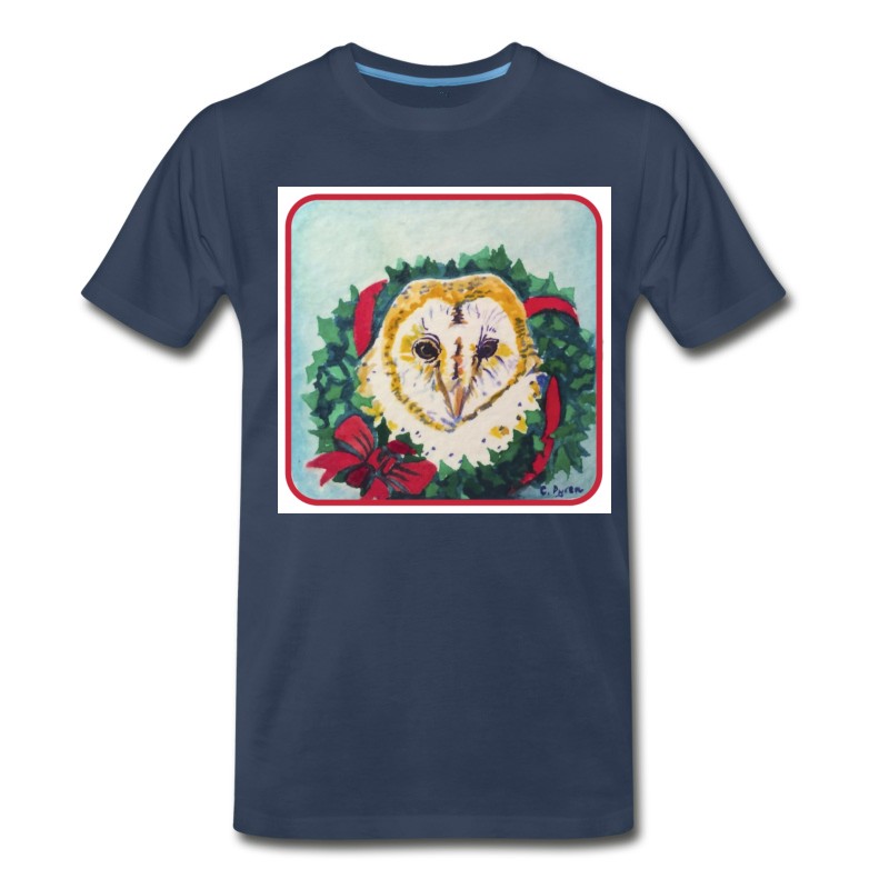 Men's Wreath Owl T-Shirt