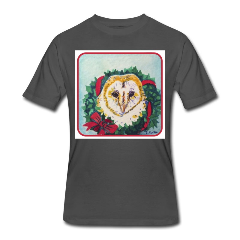 Men's Wreath Owl T-Shirt