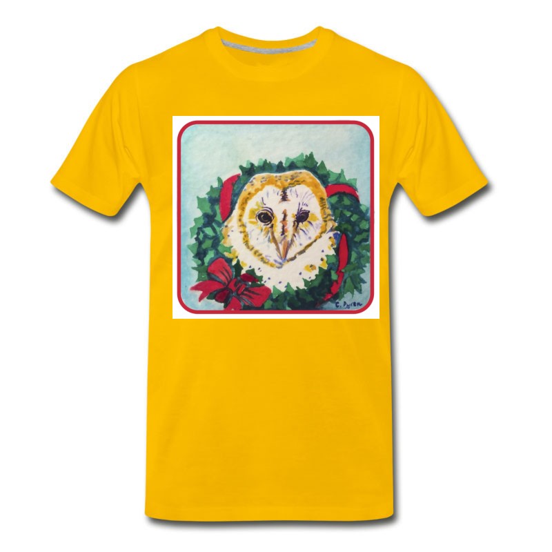 Men's Wreath Owl T-Shirt