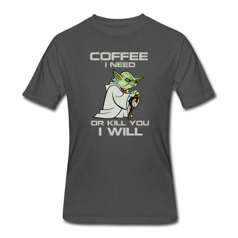 Men's YODA COFFEE T-Shirt