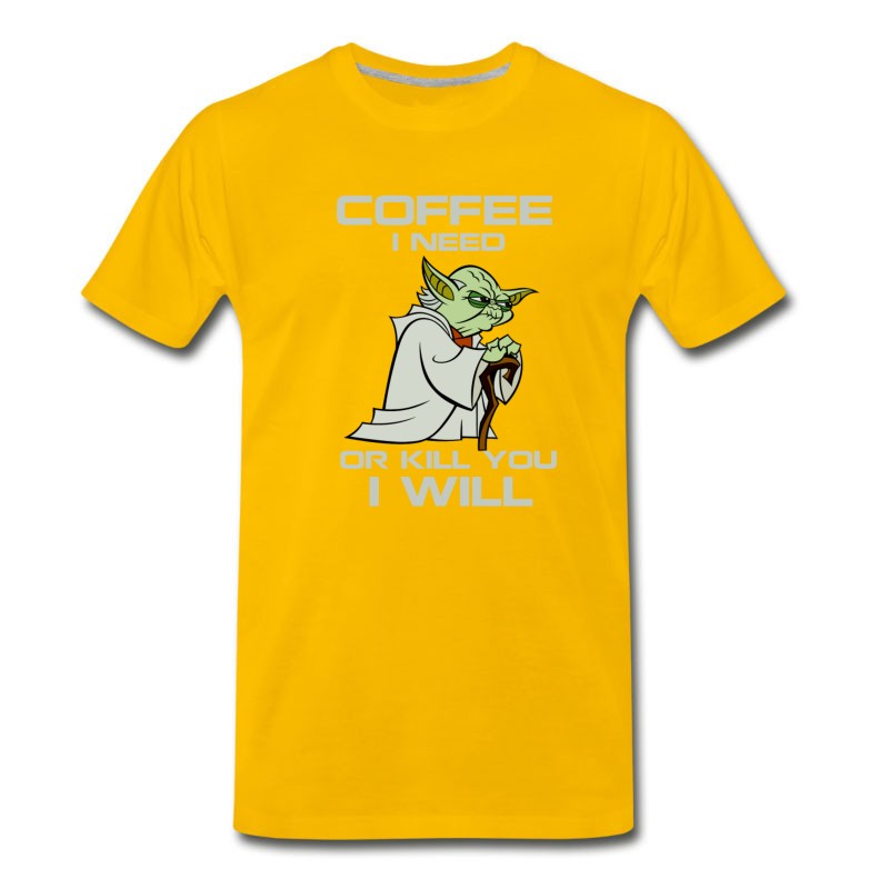 Men's YODA COFFEE T-Shirt