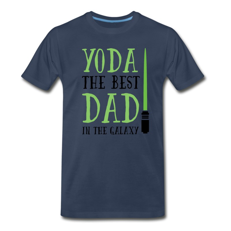 Men's Yoda The Best Dad In The Galaxy T-Shirt