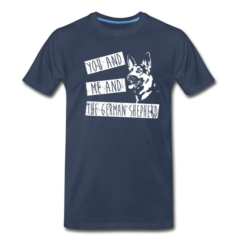 Men's You And Me And The German Shepherd T-Shirt