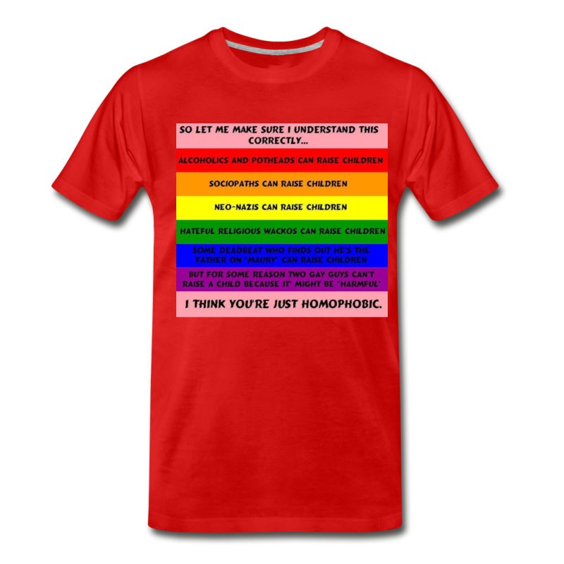 Men's You're Homophobic T-Shirt