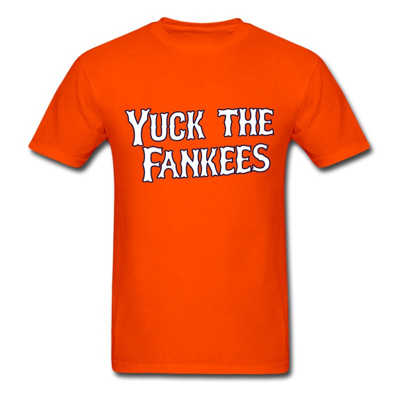 Men's Yuck The Fankees Funny Baseball T-Shirt - Pro Tee