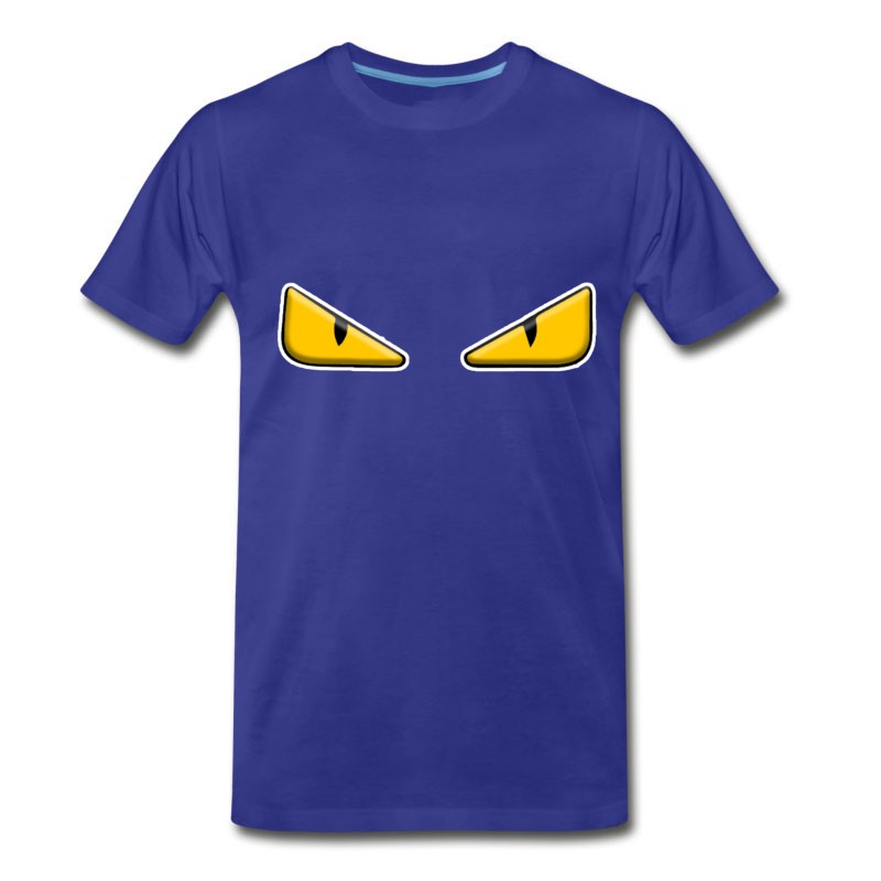 Men's Zaheire X Fendi Monster Eye Design T-Shirt