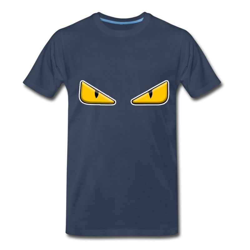 Men's Zaheire X Fendi Monster Eye Design T-Shirt