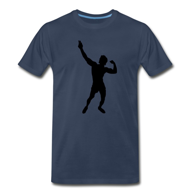 Men's Zyzz Silhouette Vector T-Shirt