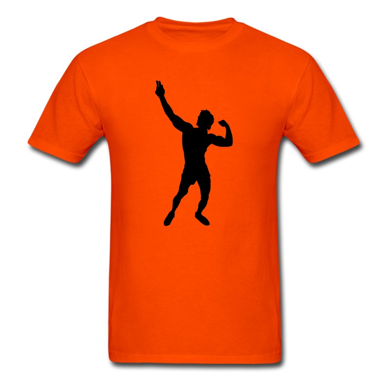 Men's Zyzz Silhouette Vector T-Shirt