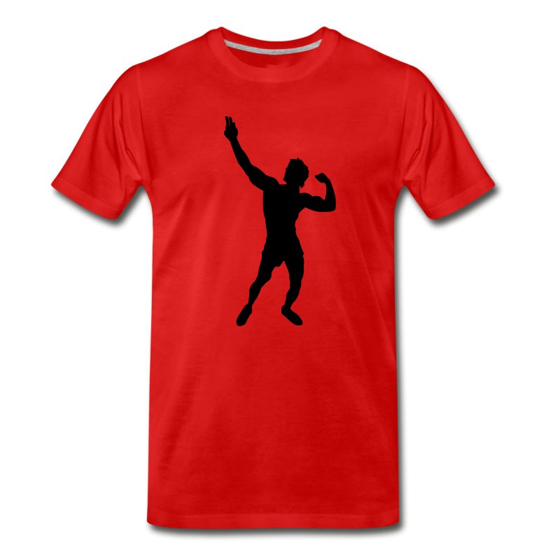 Men's Zyzz Silhouette Vector T-Shirt